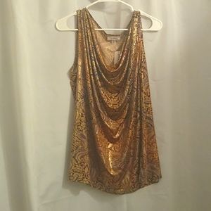 Woman's dress barn sleeve-less shirt Cambridge design
